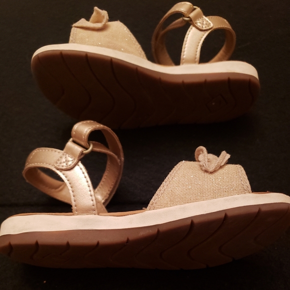 Girls 10M Sperry Brown Strap Open Toe Youth Sandals - Very Gently Preowned - Picture 10 of 10